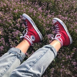 High top red converse